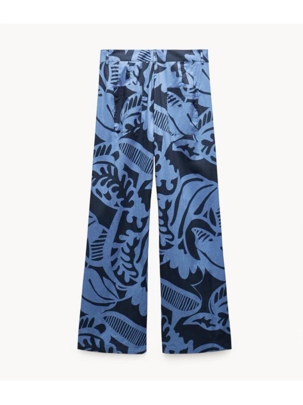 New ZARA 2-Pce ZW Collection Relaxed Printed Shirt And Pant Set - Picture 8 of 13